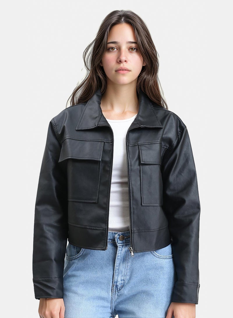 Ravin Women Cropped Jacket - Image 1
